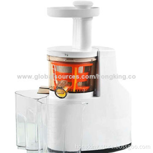 Slow Juicer with Juice Extractor, Food Processor and Ice Crush Function, DC Motor and Low SpeedNew